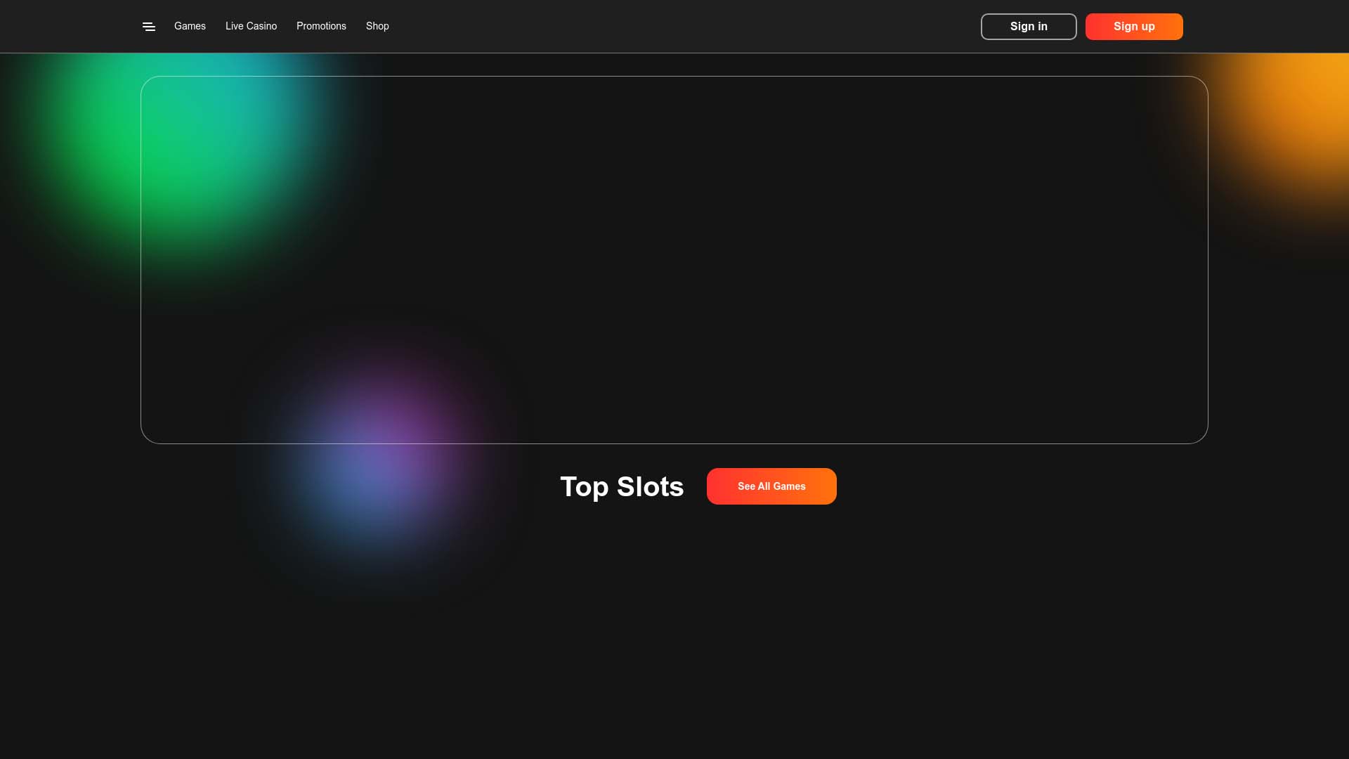 Screenshot of AllReels Casino taken in 2025