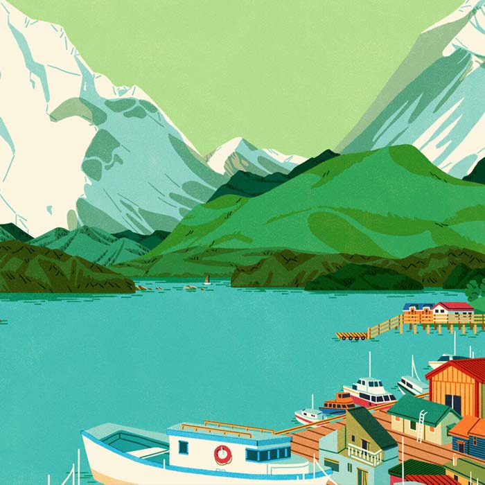 British Columbia in Canada