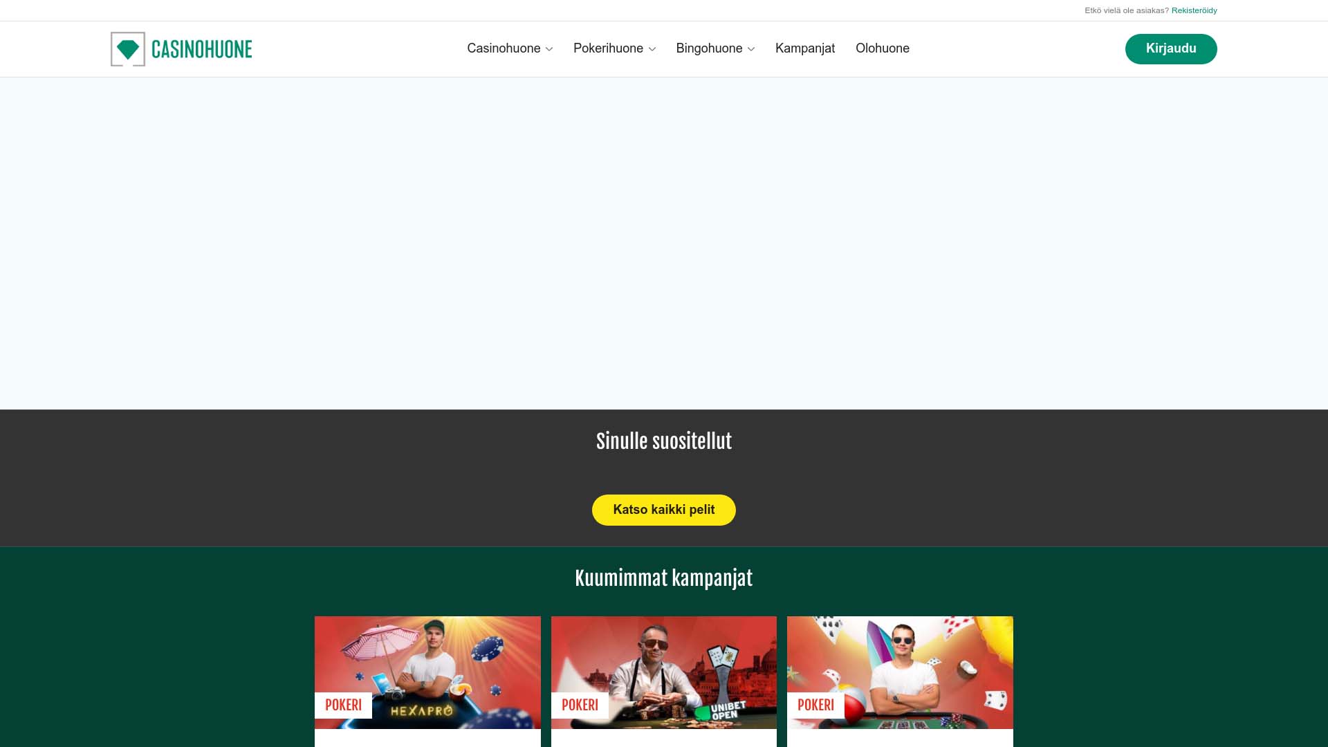 Screenshot of Casinohuone taken in 2025