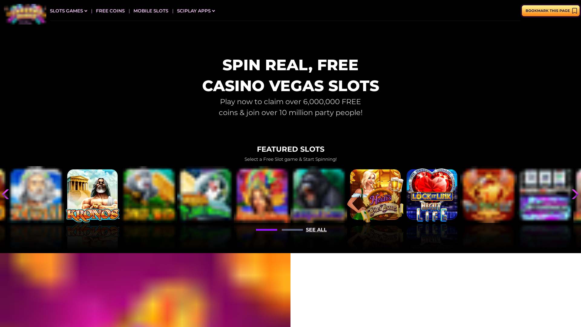 Screenshot of Jackpot Party Casino taken in 2025 Screenshot of Jackpot Party Casino taken in 2025