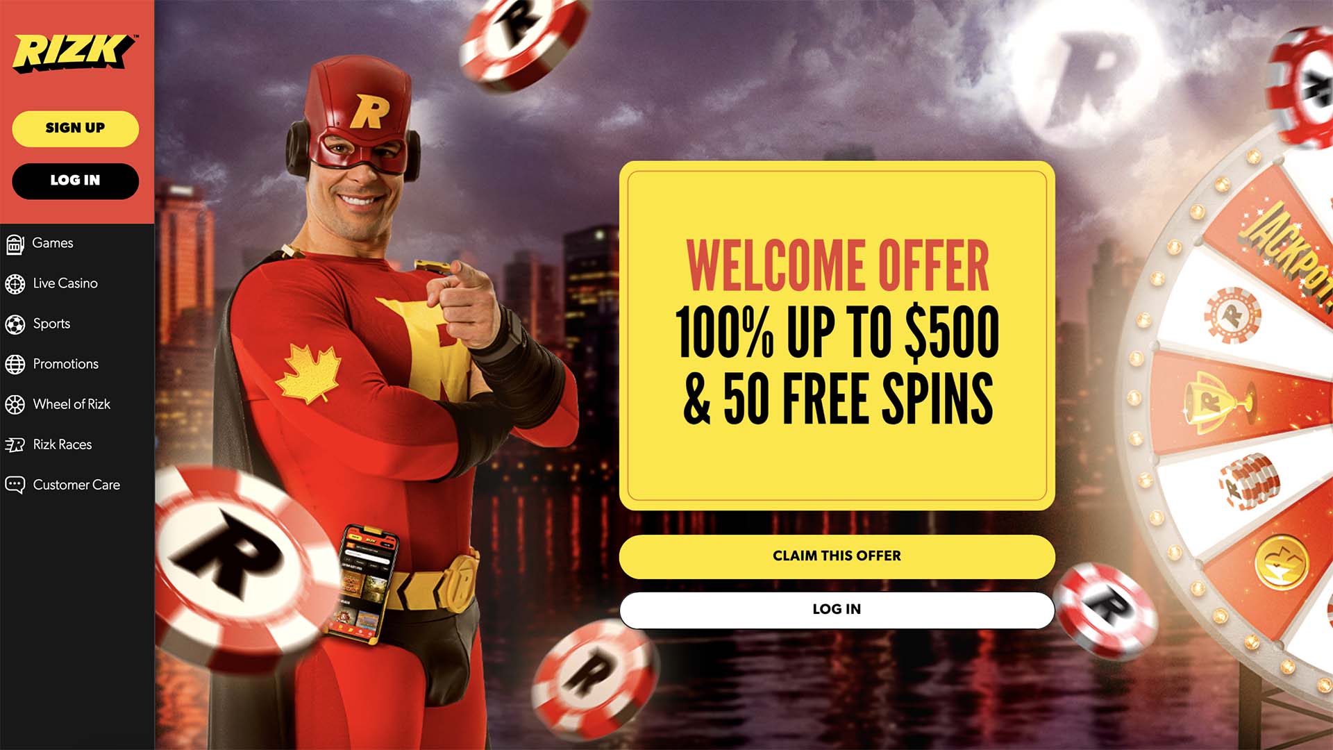 The bonus offer at Rizk Casino The bonus offer at Rizk Casino