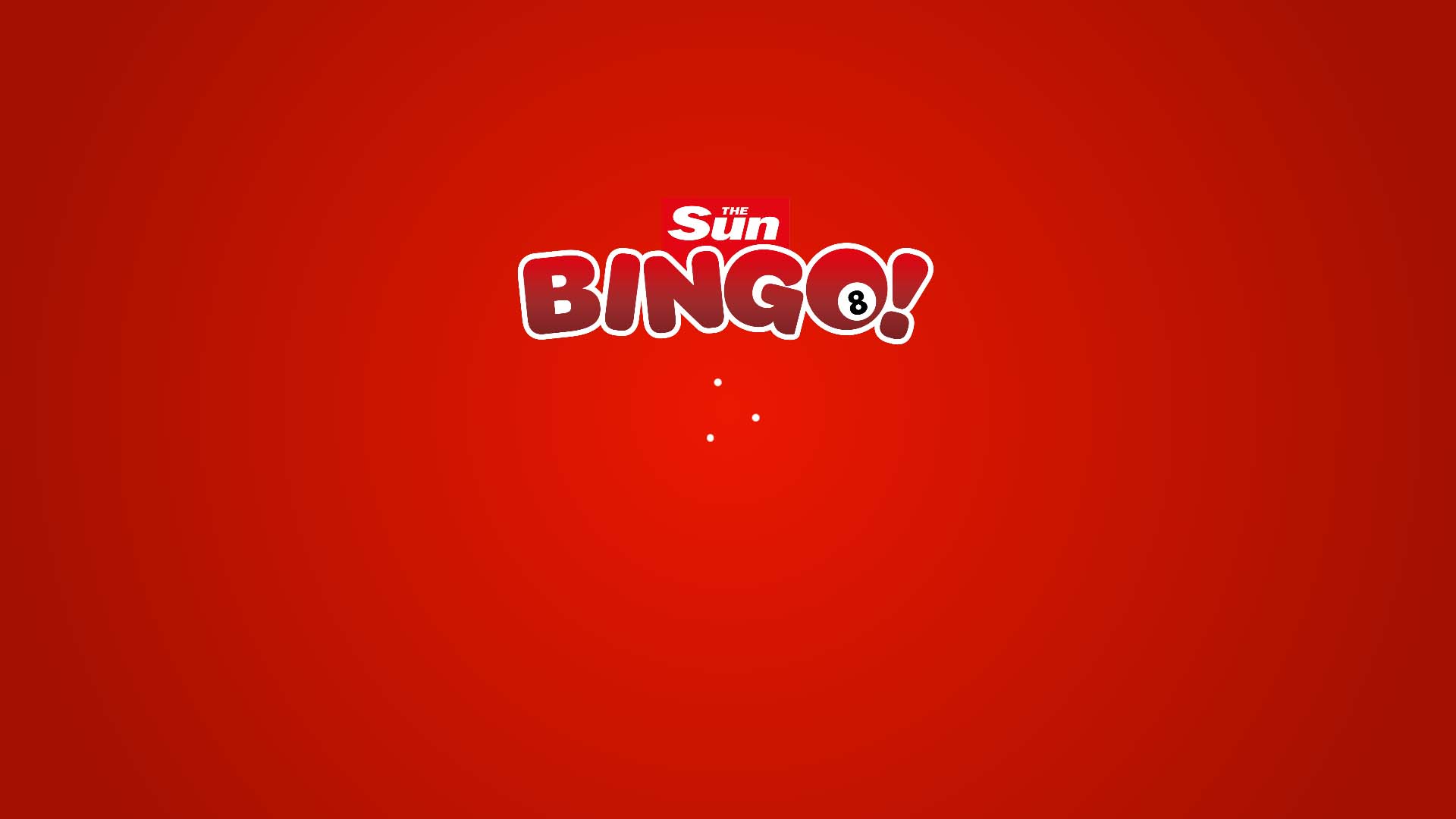 Screenshot of The Sun Bingo taken in 2025